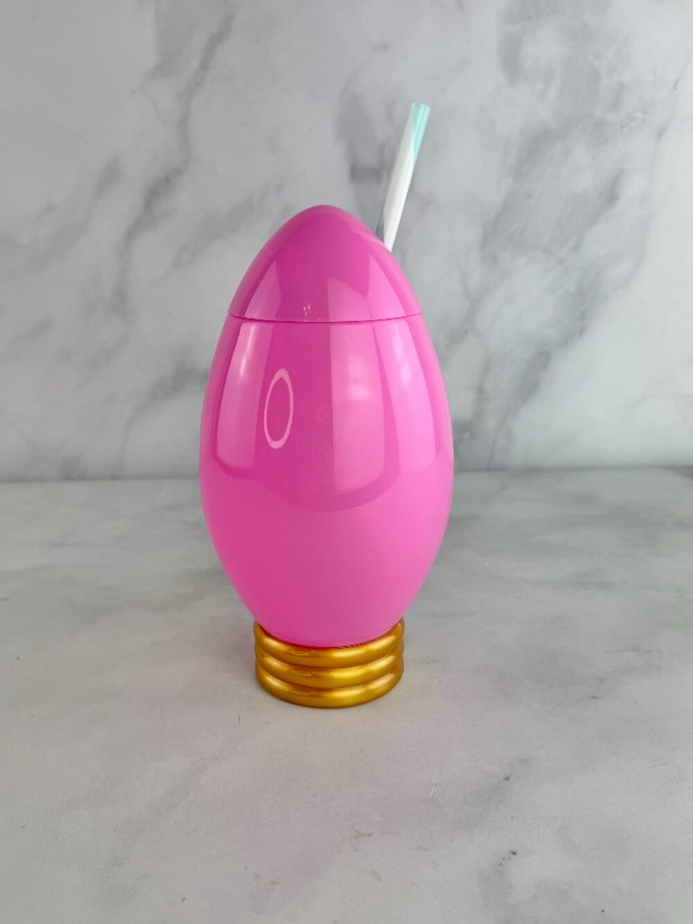 Hobby Lobby Sleigh Bell Bistro Pink Christmas Light Cup